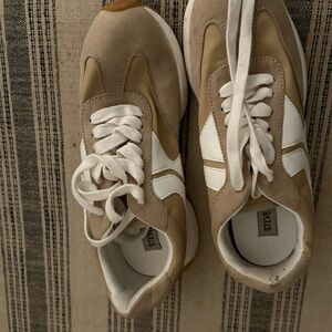 Gently worn fashion sneaker